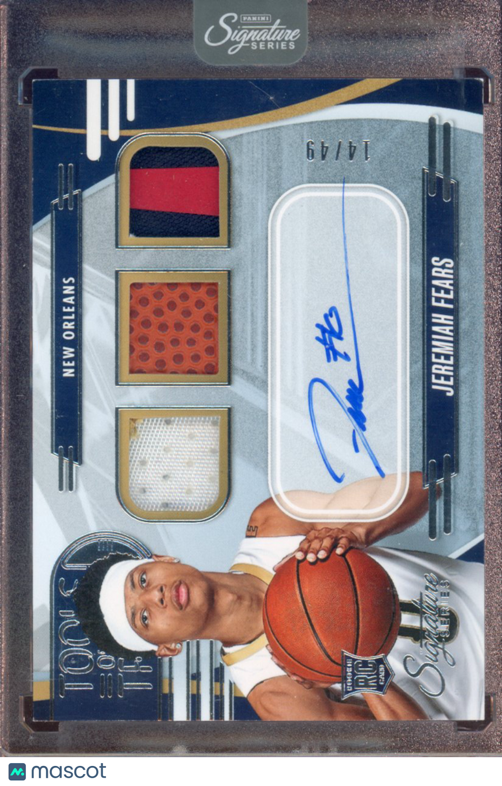 2025-26 Signature Series Jeremiah Fears Tools of the Trade RPA 14/49 RC