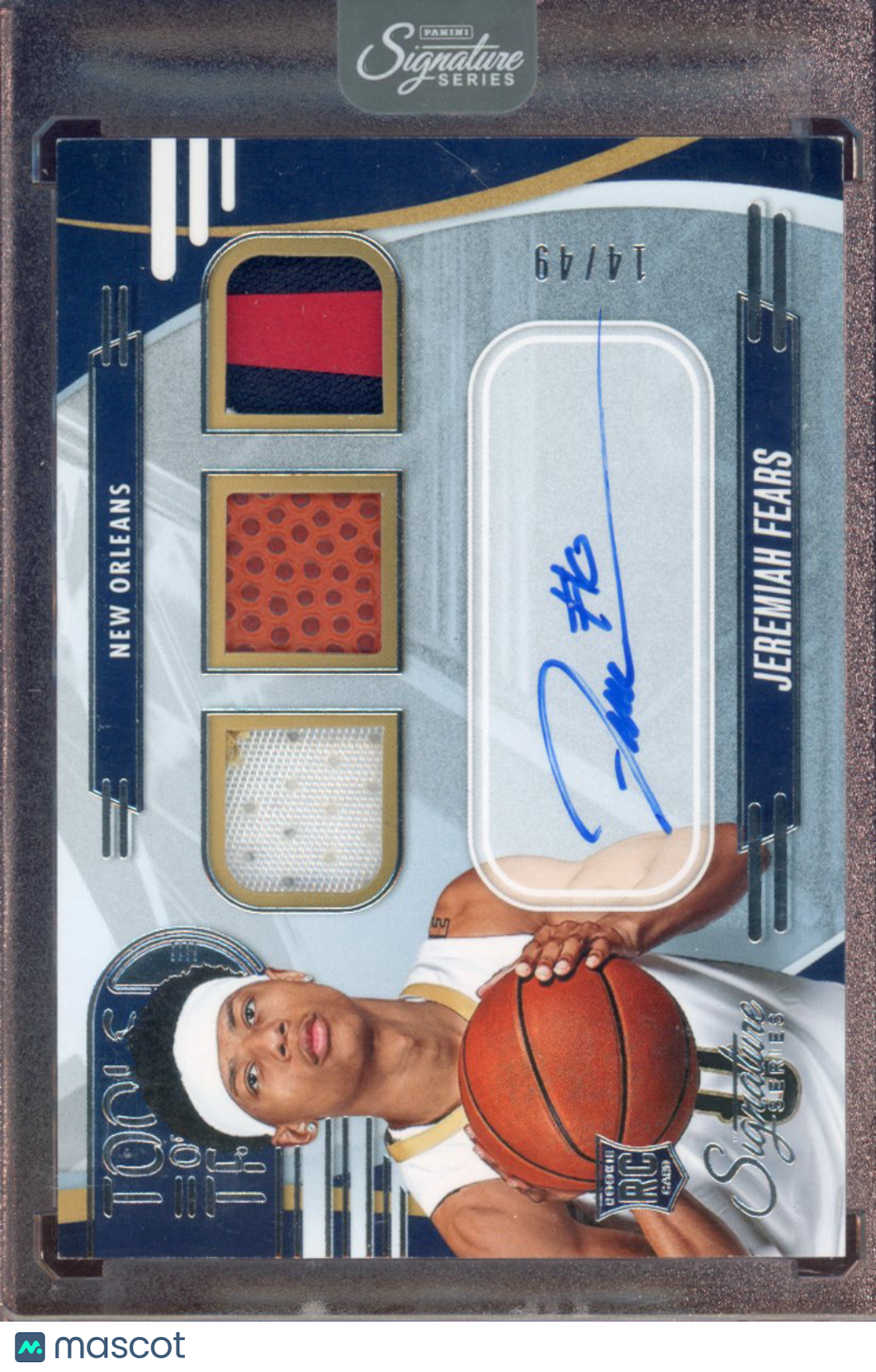 2025-26 Signature Series Jeremiah Fears Tools of the Trade RPA 14/49 RC