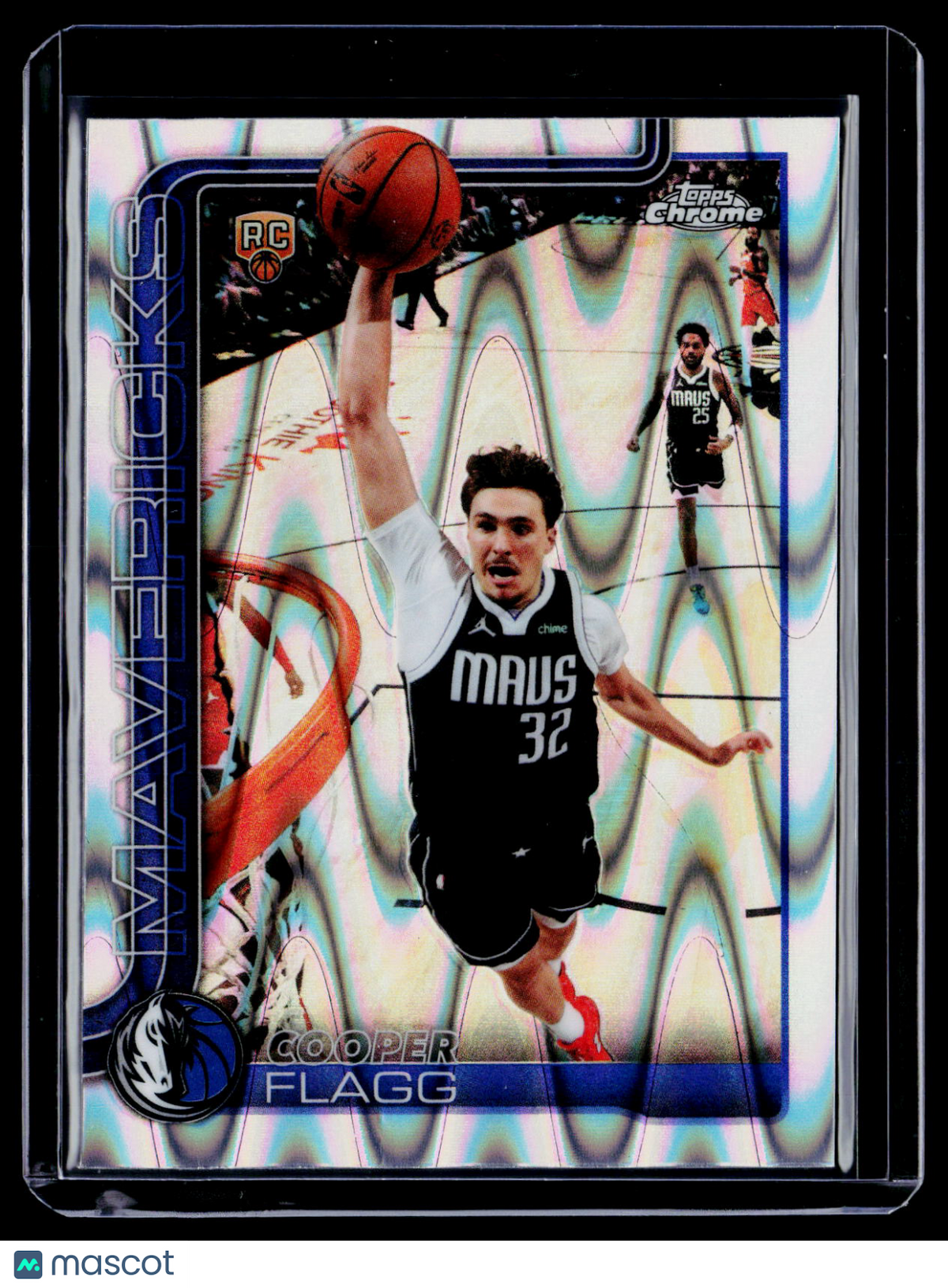 2025 Topps Chrome Update Cooper Flagg Rookie Ray Wave RC