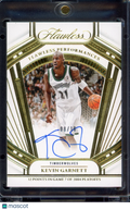 2023 Flawless Kevin Garnett Flawless Performances Gold Auto 08/10