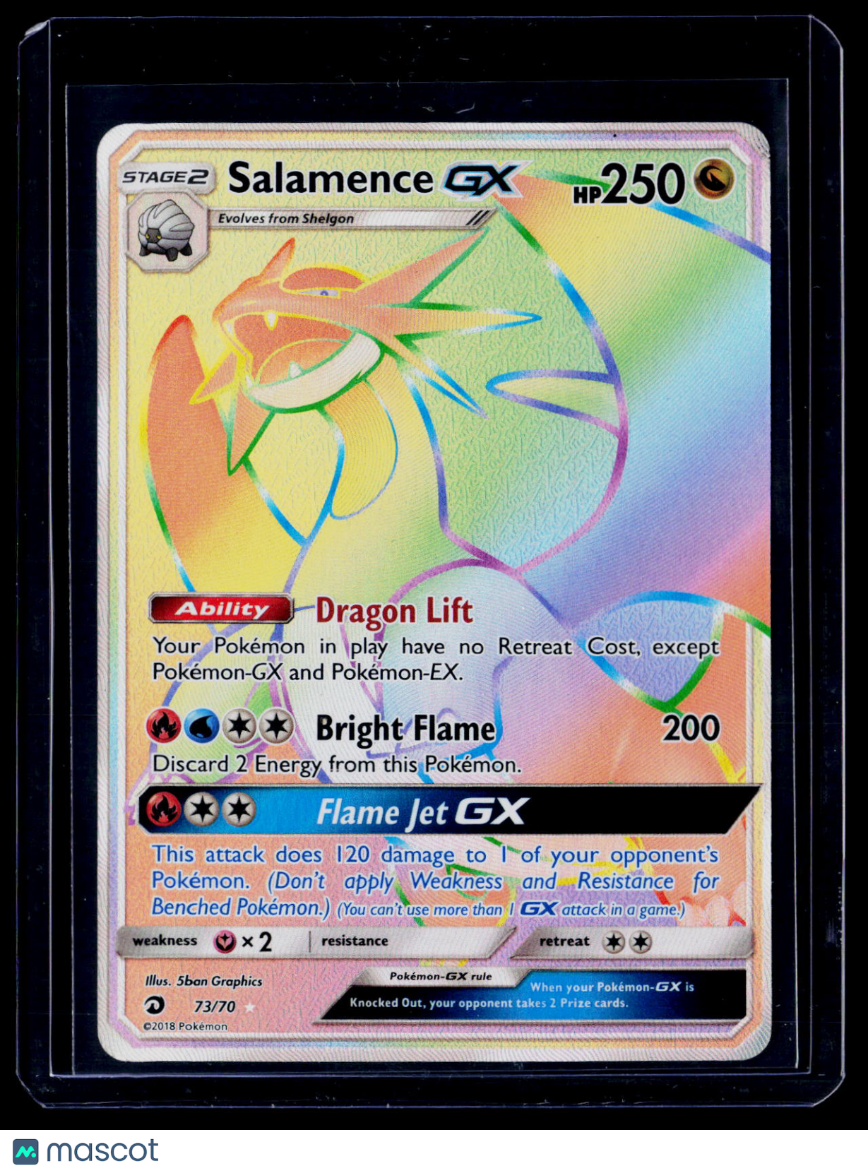 Pokemon Salamence GX
