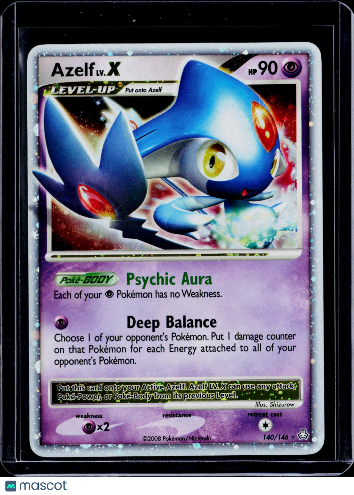 Pokemon Azelf LV.X 140 146