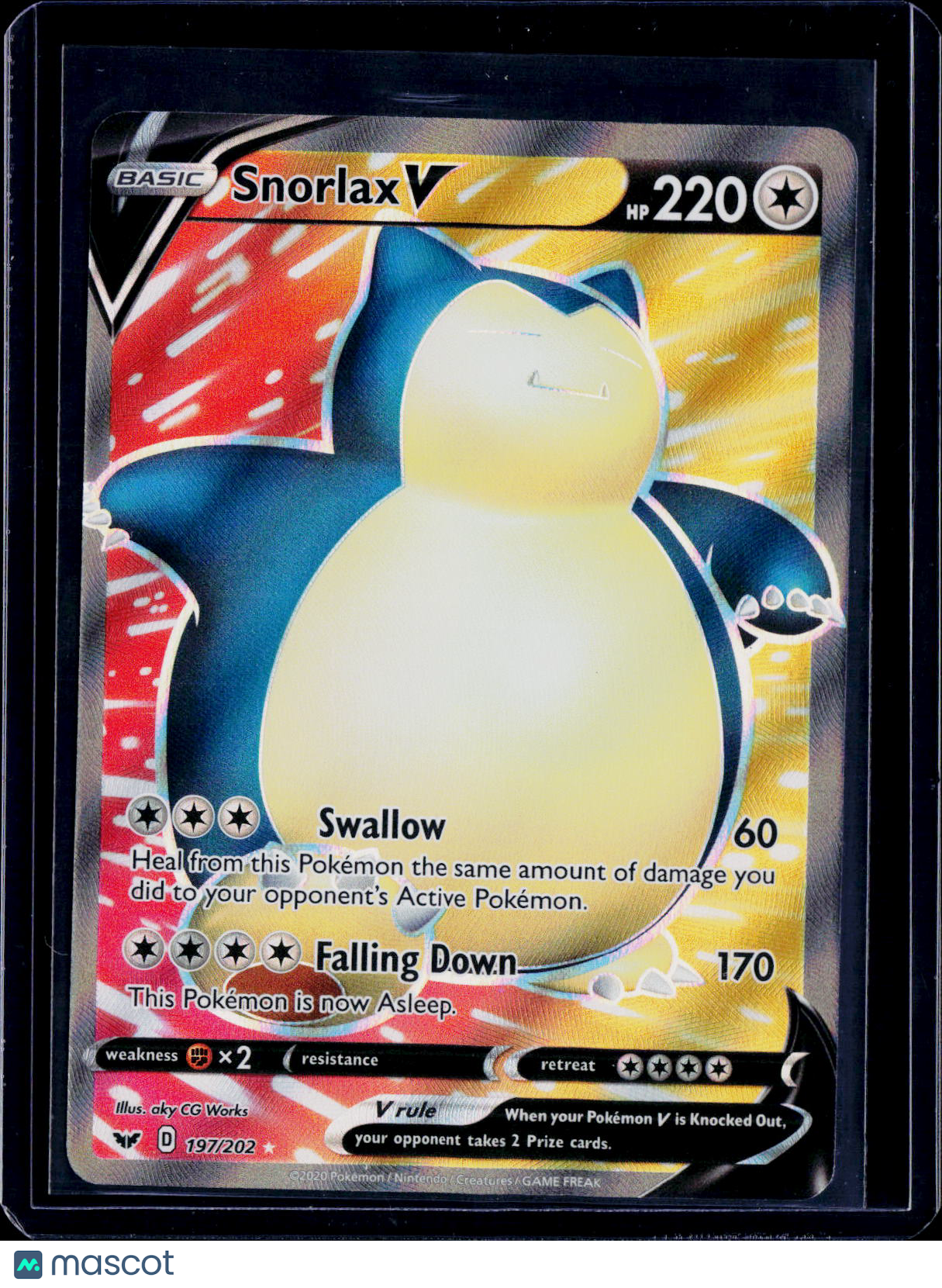 Snorlax V 197/202