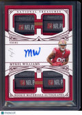 2025 Panini National Treasures Mykel Williams Rookie RPA Quad Laundry Tag 1/1 RC