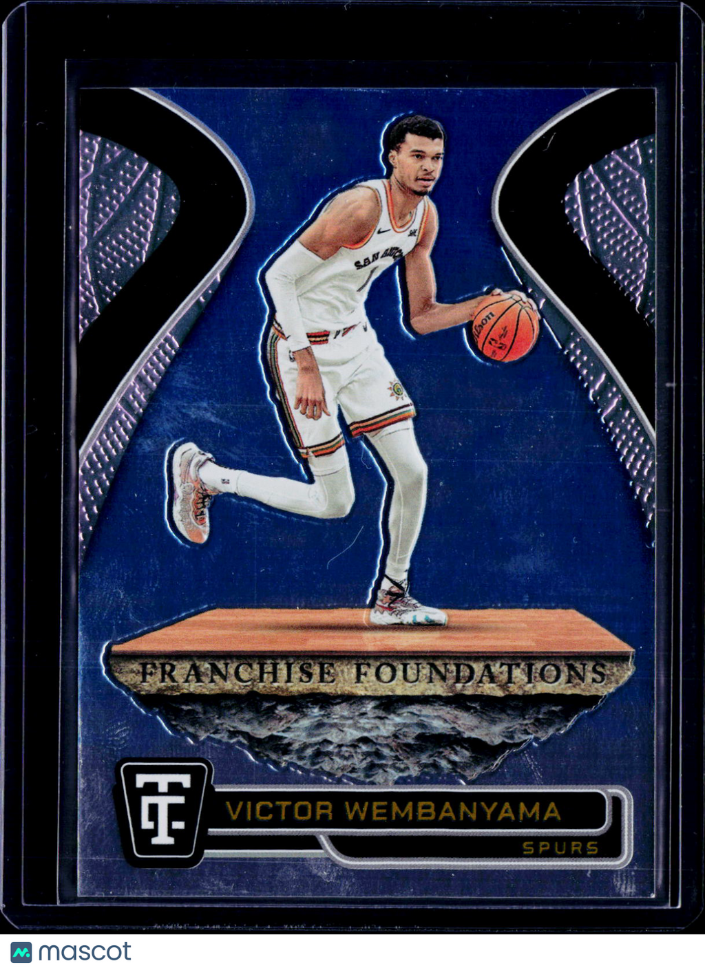 2024-25 Totally Certified Victor Wembanyama Franchise Foundations Pink /199