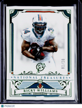 2025 National Treasures Ricky Williams Green 01/10