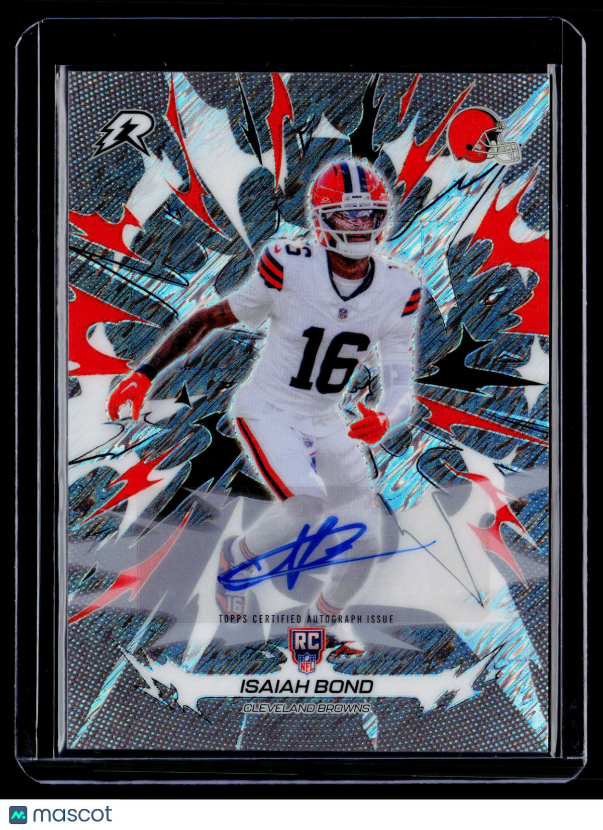 2025 Topps Resurgence Isaiah Bond Rookie Silver Surge Auto RC