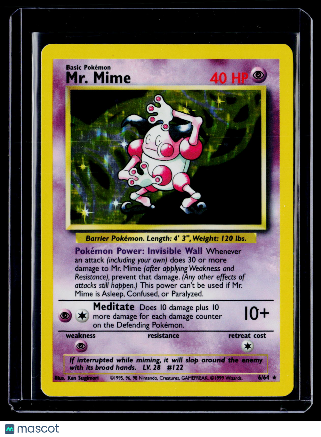 Pokemon Mr. Mime 6 64