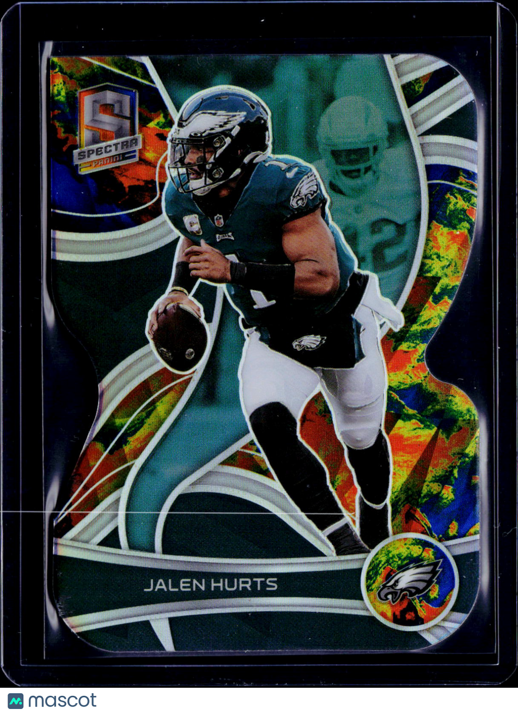 2022 Spectra Jalen Hurts Universial Die-Cut 02/10