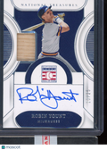 2023 National Treasures Robin Yount Bat Relic Auto Patch 10/25