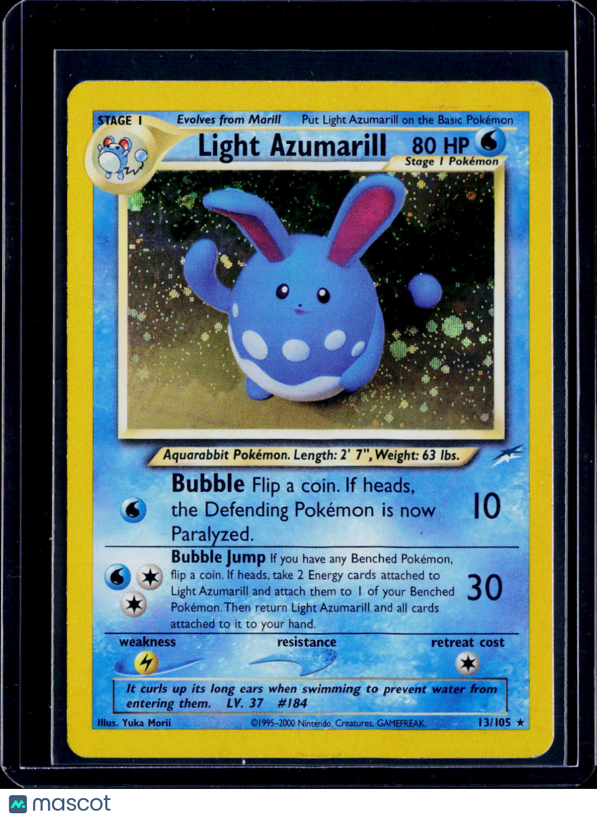 Light Azurmarill Holo 13/105