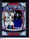 2025 Totally Certified Malik Nabers Certfied Ballers Patch 109/149