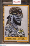 2021 Topps Project 70 Fernando Tatis Jr. Lauren Taylor 559