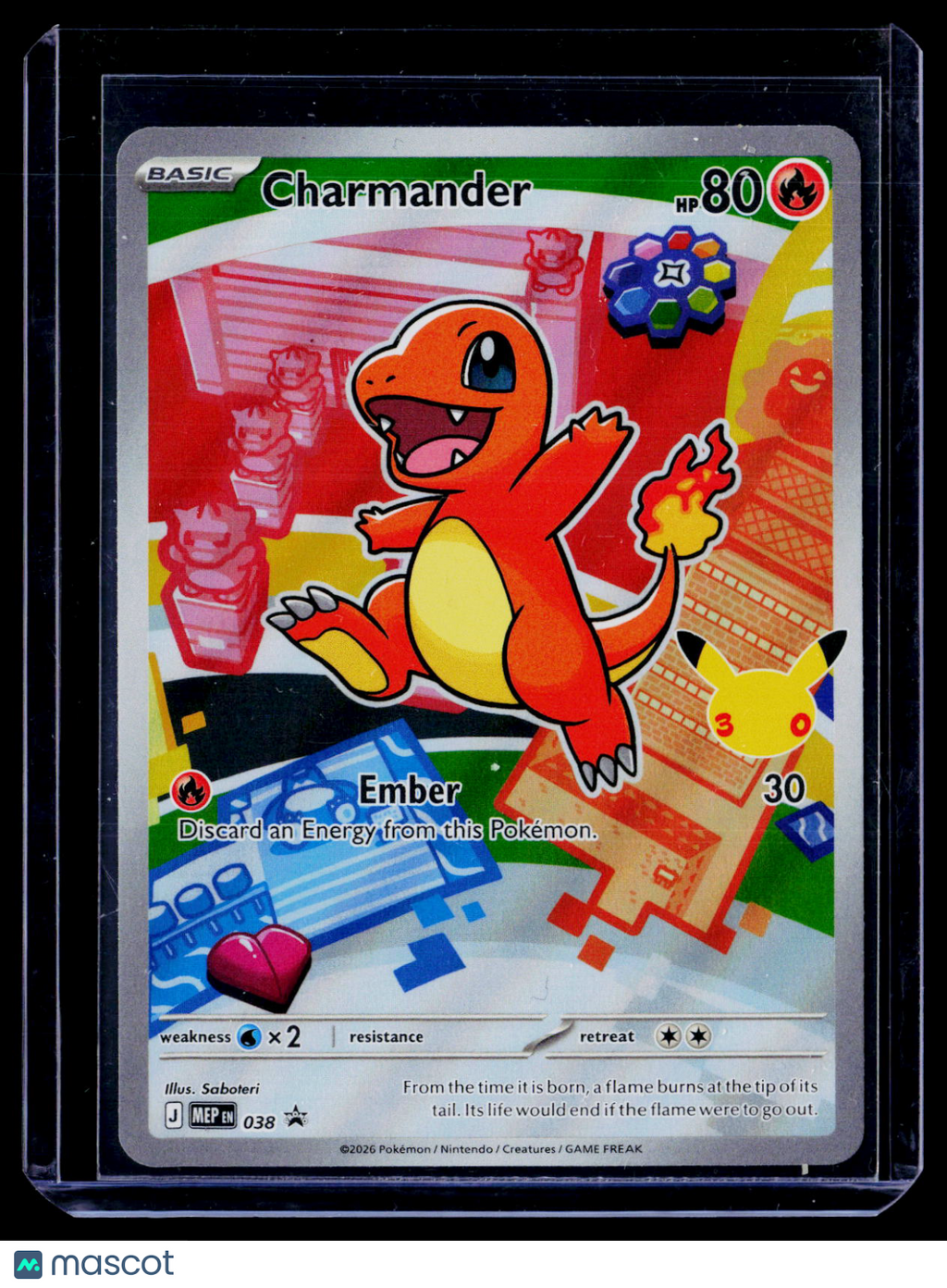 Pokemon Charmander 038 Promo