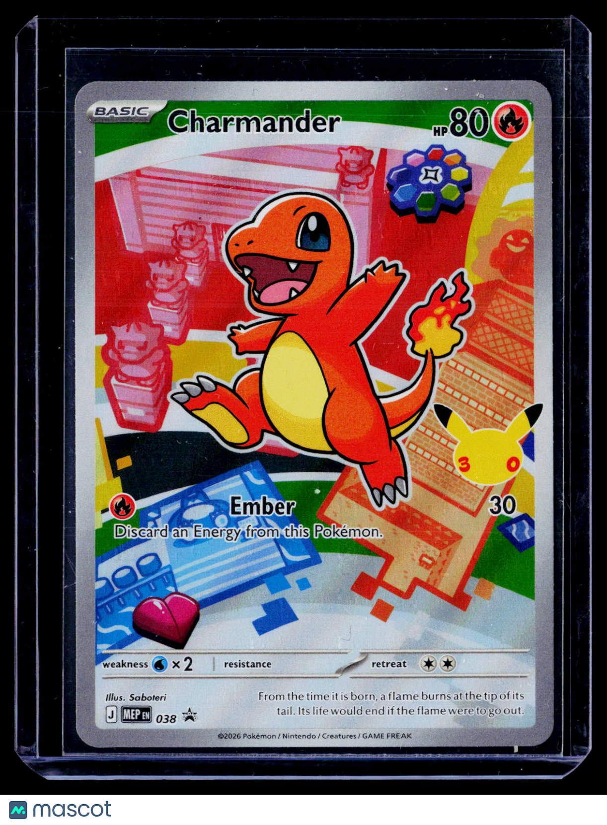 Pokemon Charmander 038 Promo