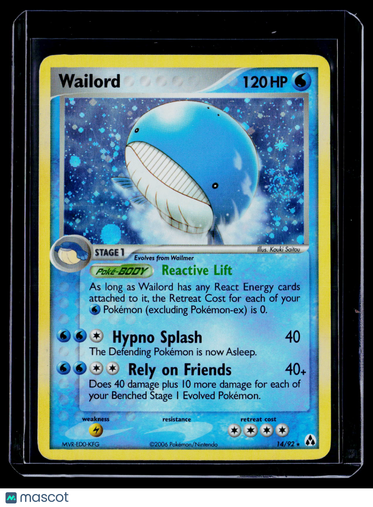 Pokemon Wailord 14 92