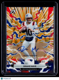 2025 Topps Resurgence Drake Maye Gold Power Static Auto 29/50