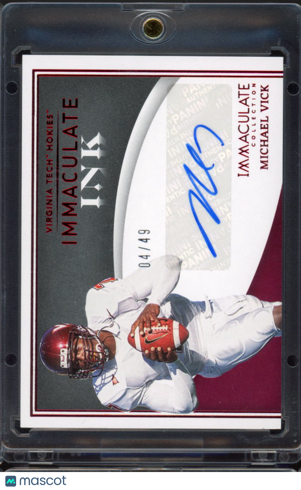 2022 Immaculate Michael Vick Auto 04/49