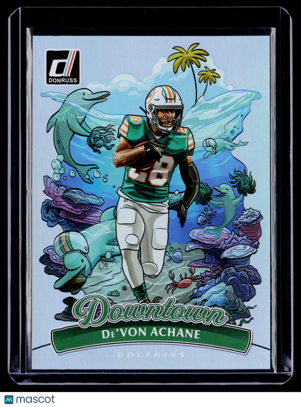 2025 Donruss De'Von Achane Downtown