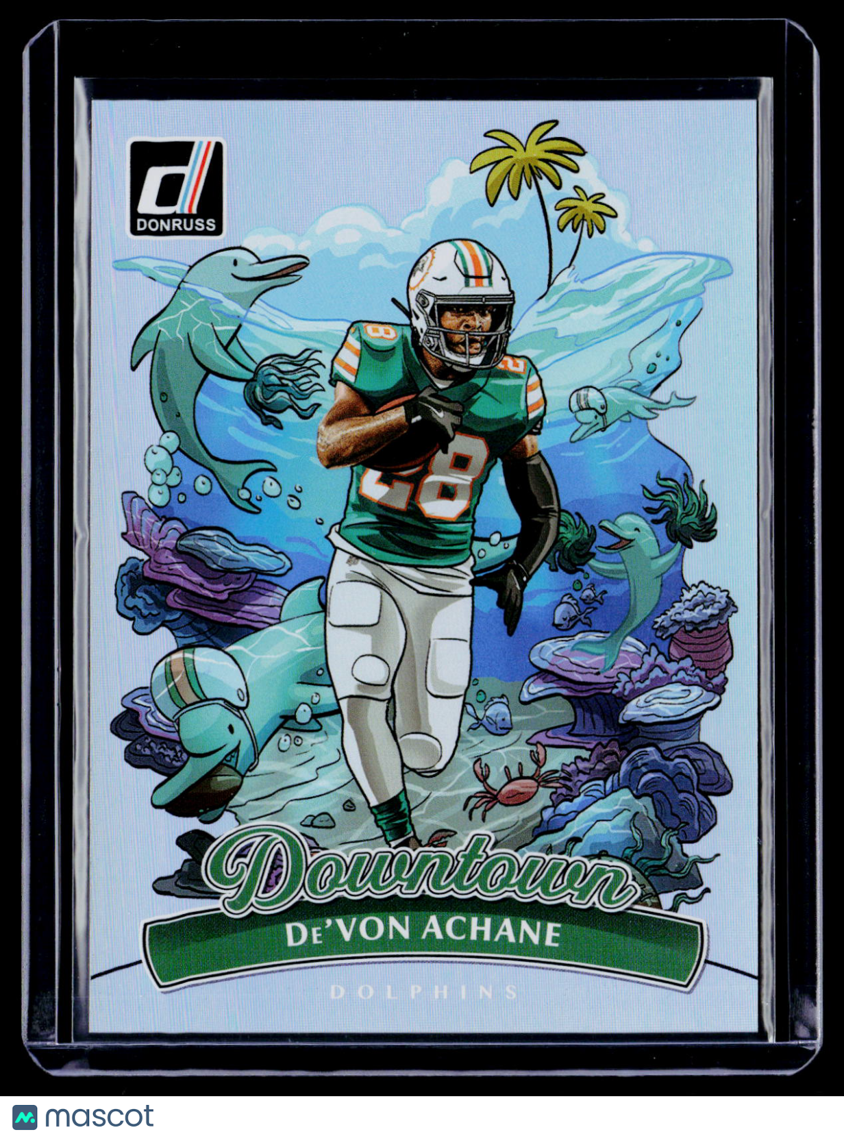2025 Donruss De'Von Achane Downtown