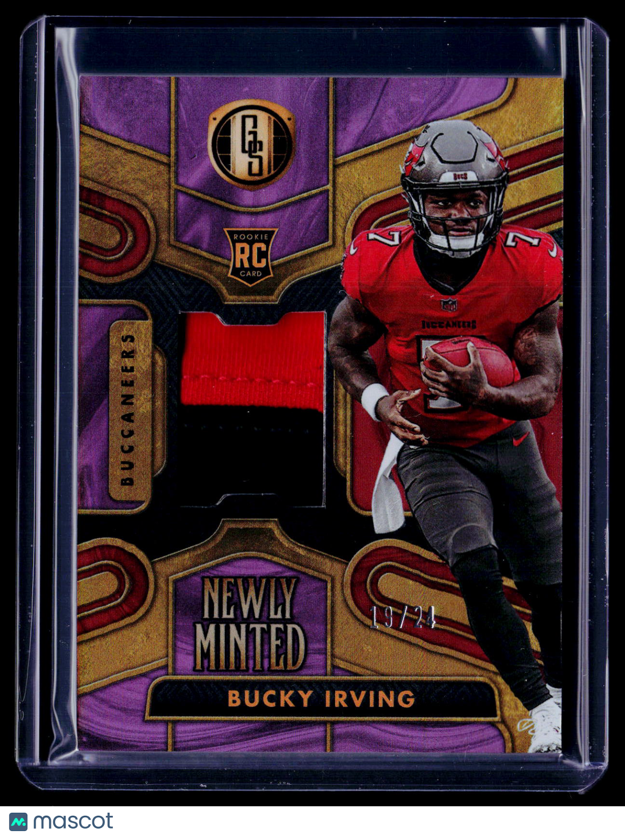 2024 Gold Standard Bucky Irving Rookie Newly Minted Patch 19/24