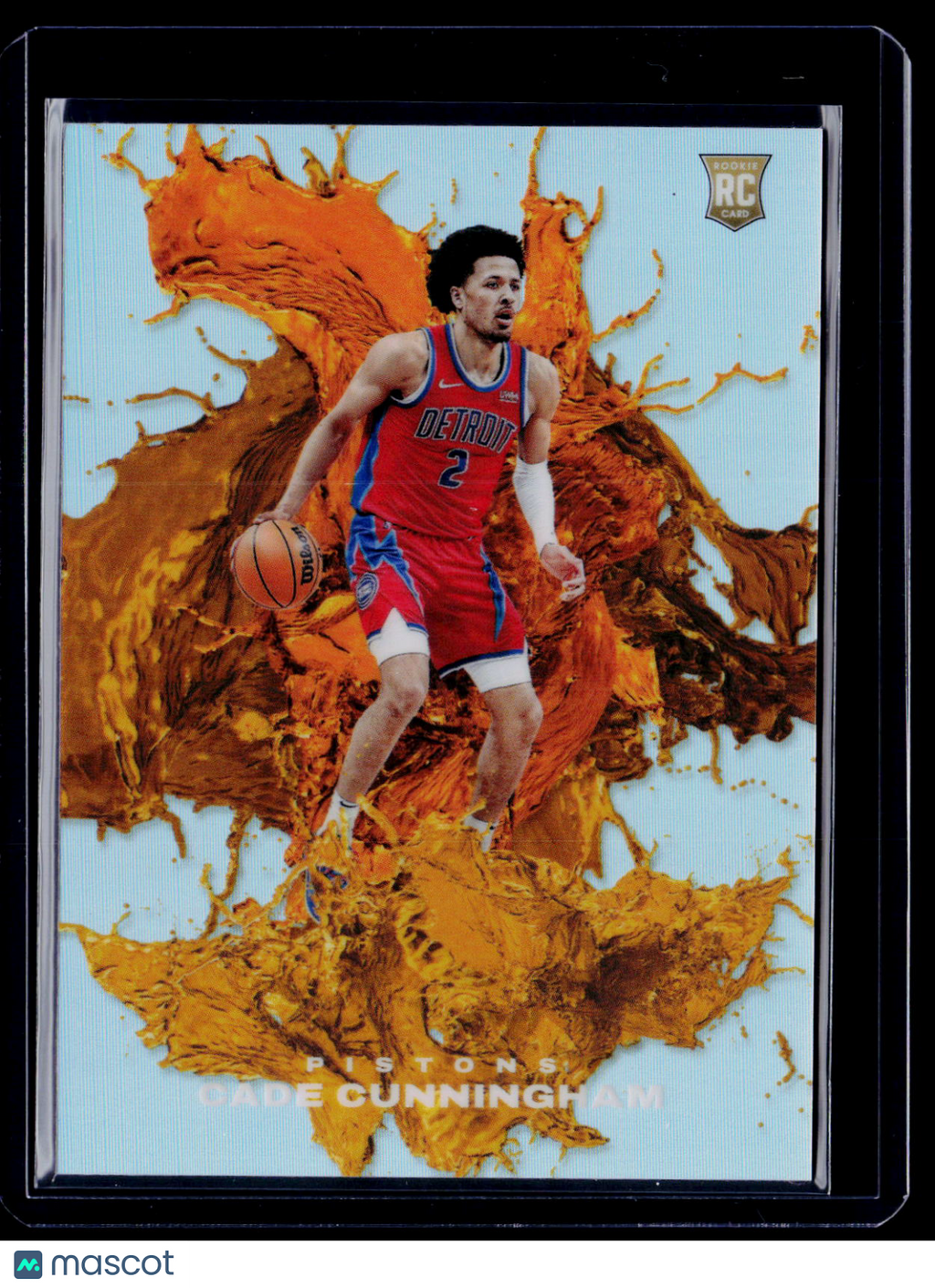 2022 The National Cade Cunningham Rookie Splash of Color 7/25 RC