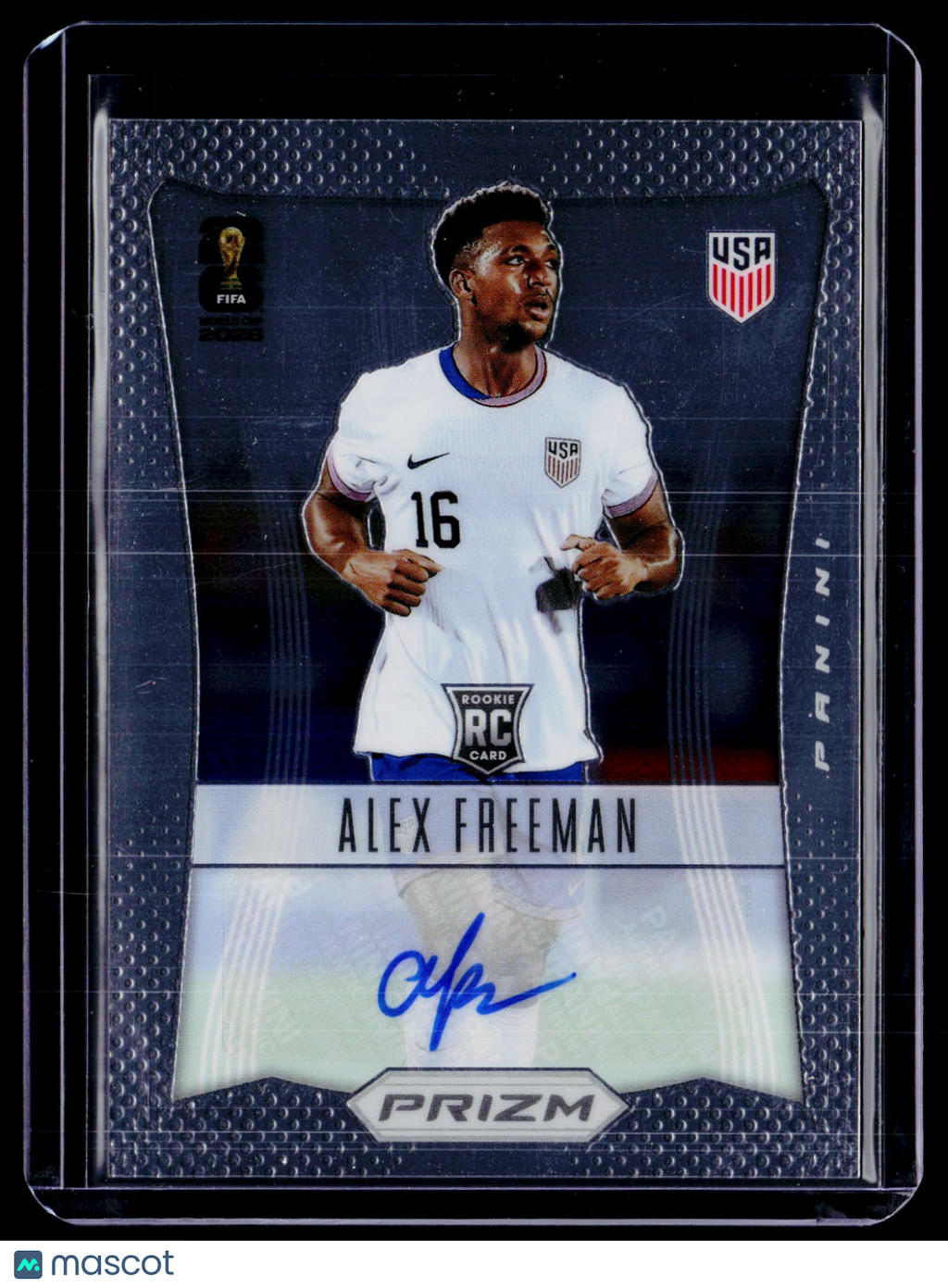 2026 Prizm World Cup Alex Freeman Rookie Auto RC