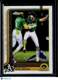 2025 Topps Chrome Jacob Wilson Variation Refractor RC