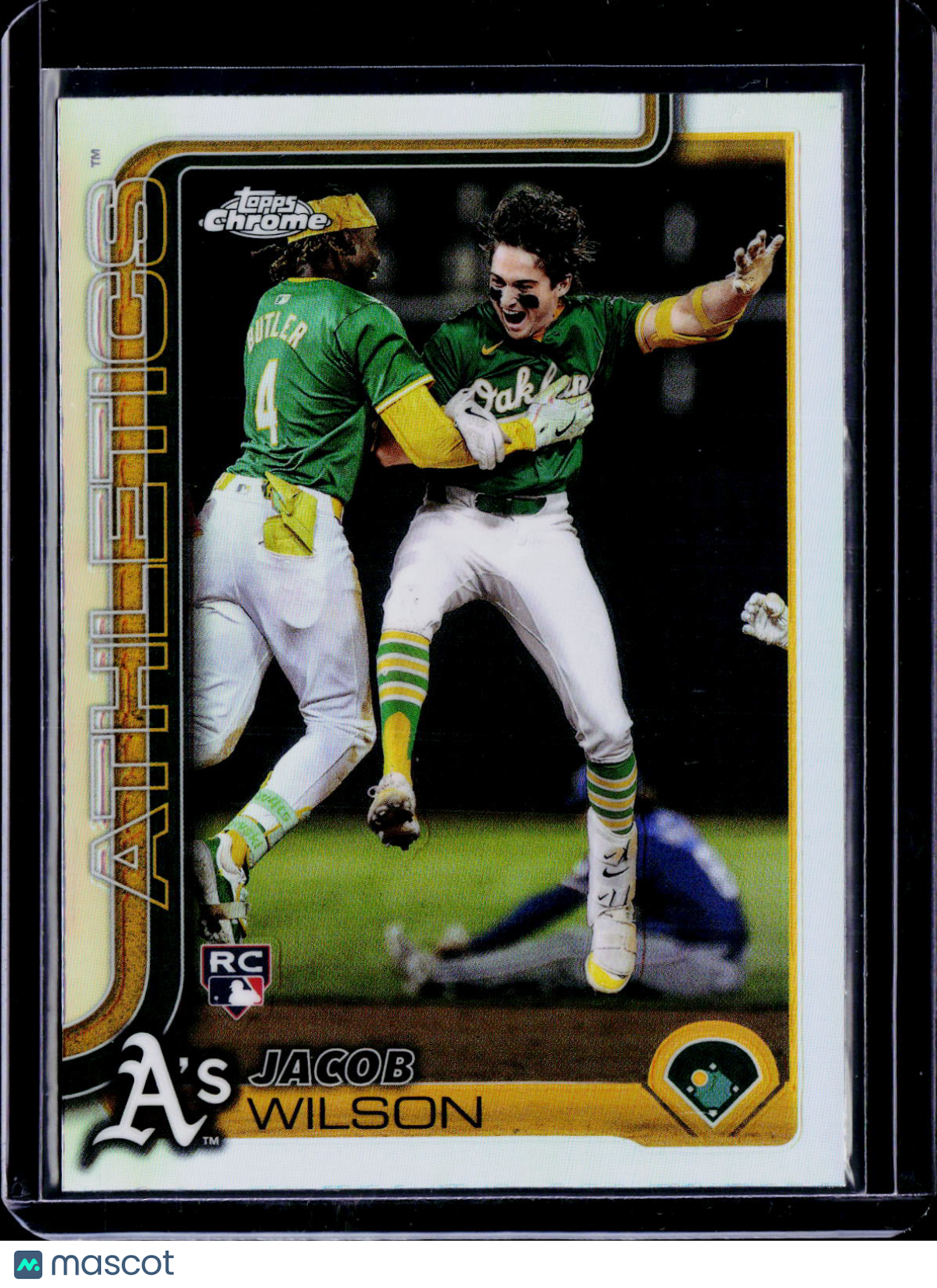 2025 Topps Chrome Jacob Wilson Variation Refractor RC