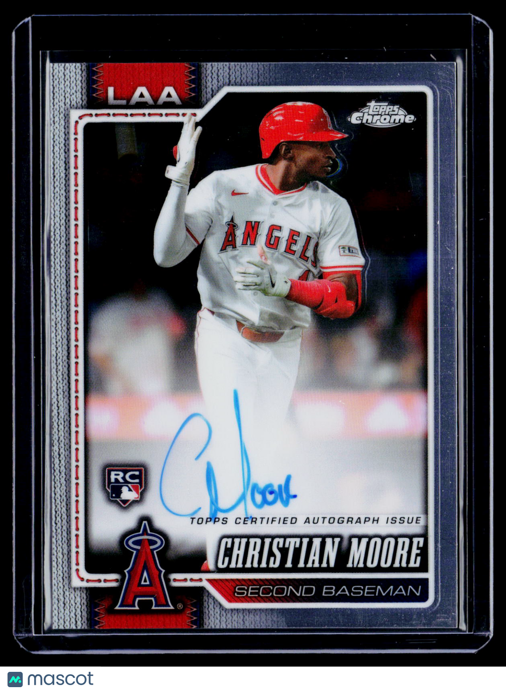 2026 Topps Chrome Christian Moore Rookie Auto RC