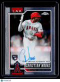2026 Topps Chrome Christian Moore Rookie Auto RC