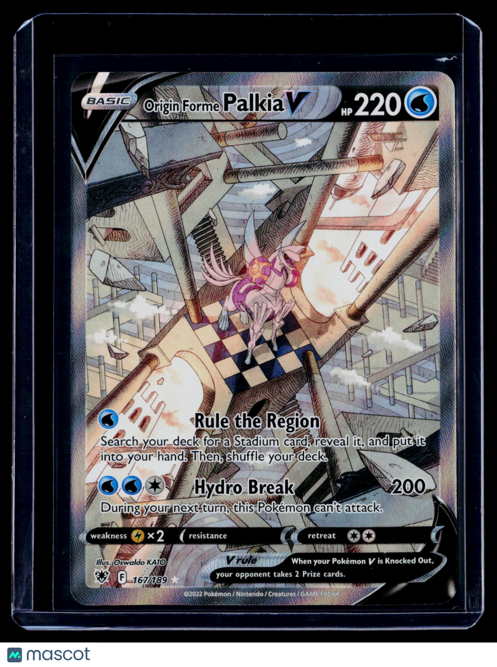 Pokemon Origin Forme Palkia V 167 189