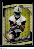 2025 Panini Prizm George Pickens Gold Vinyl 4/5