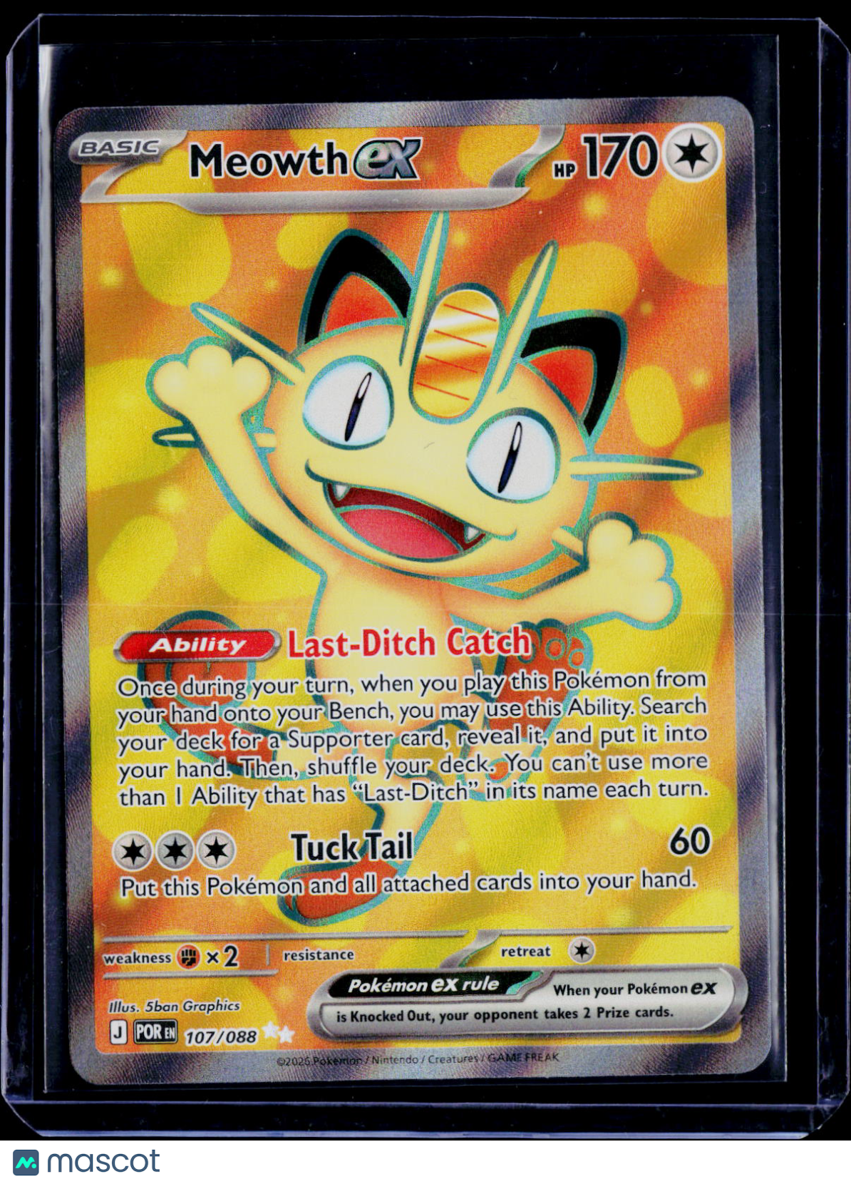 Meowth Ex Perfect Order