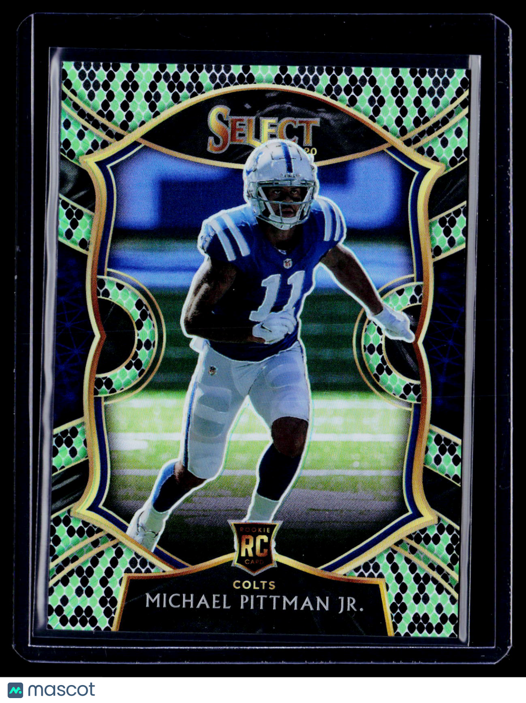 2020 Select Michael Pittman Jr. Rookie Snake Skin 1/2 RC