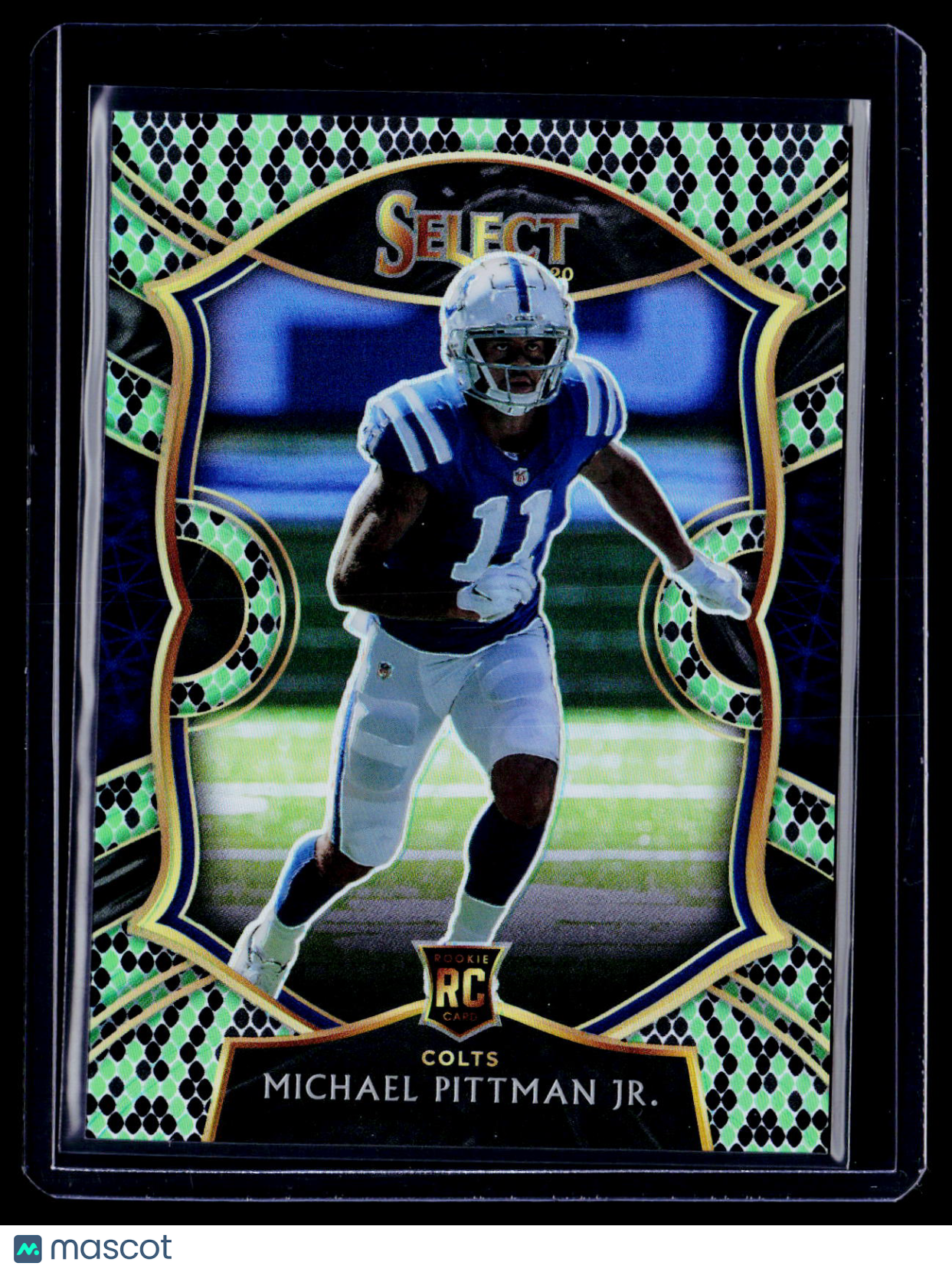 2020 Select Michael Pittman Jr. Rookie Snake Skin 1/2 RC