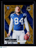 2025 Mosiac Tyler Warren Rookie Gold Glitter 3/5 RC