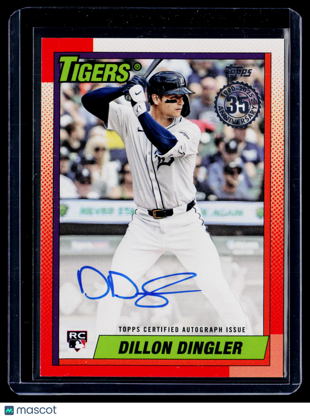2025 Topps Dillon Dingler 1990 Rookie Auto RC