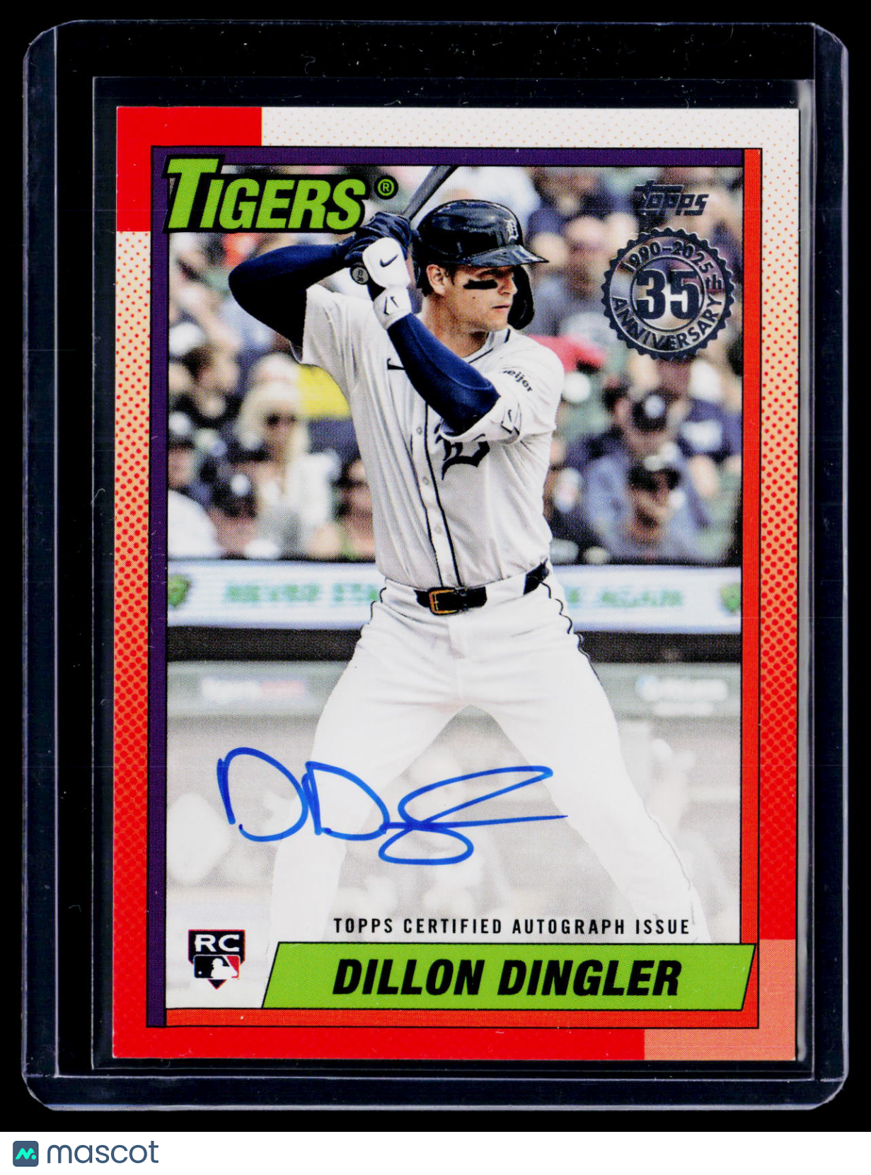 2025 Topps Dillon Dingler 1990 Rookie Auto RC