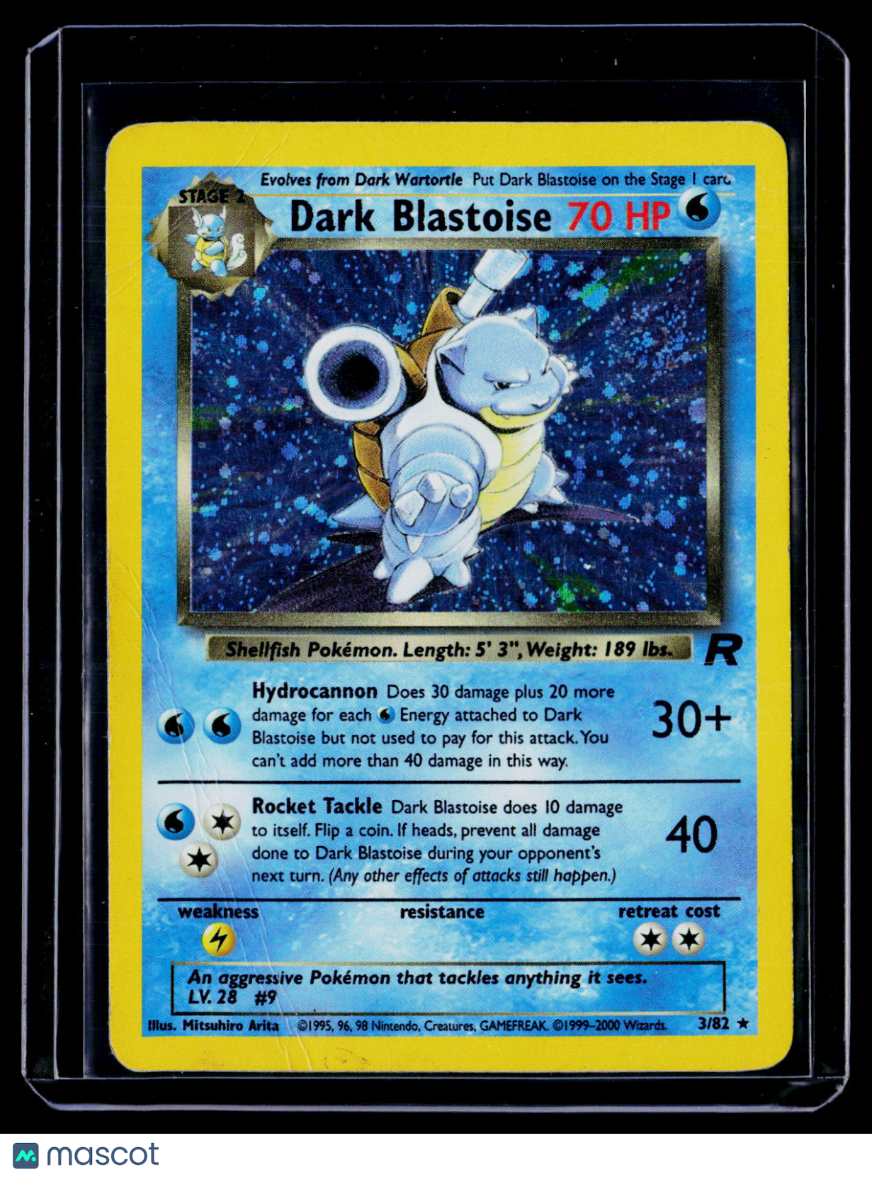 Pokemon Dark Blastoise 3 82
