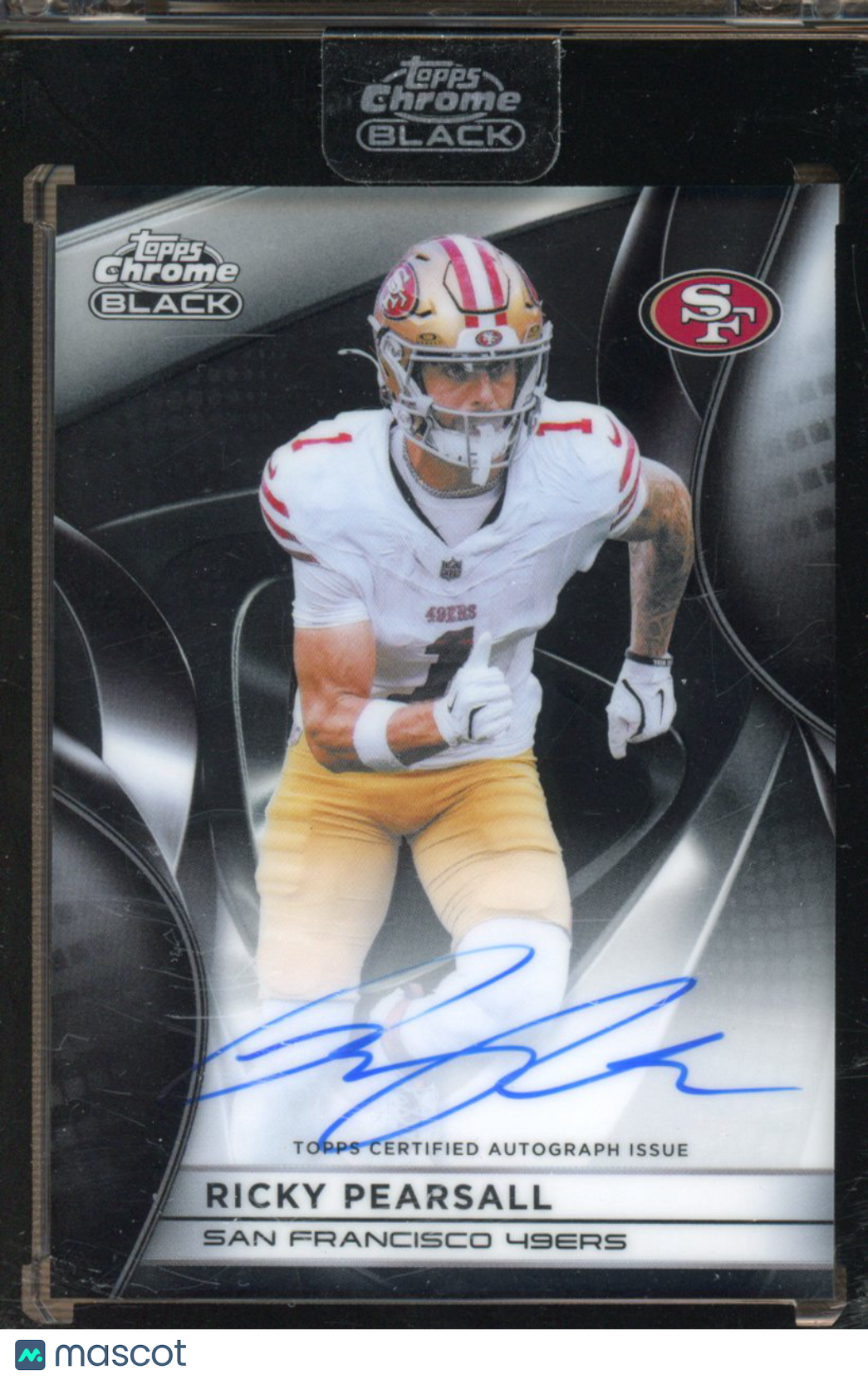 2025 Topps Chrome Black Ricky Pearsall Auto