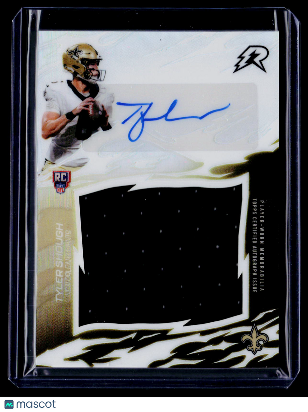 2025 Topps Resurgence Tyler Shough Rookie Patch Auto RPA RC