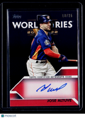 2023 Topps Series 1 Jose Altuve World Series 22 Auto 18/25