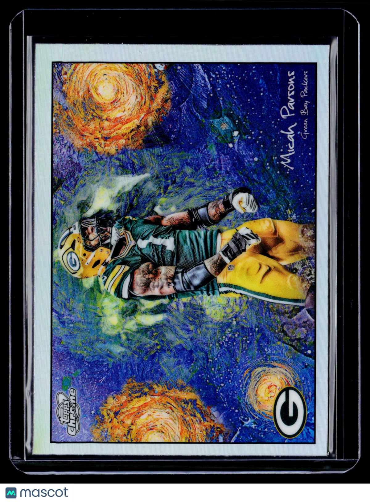 2025 Topps Chrome Cosmic Micah Parsons Stars in the Night B