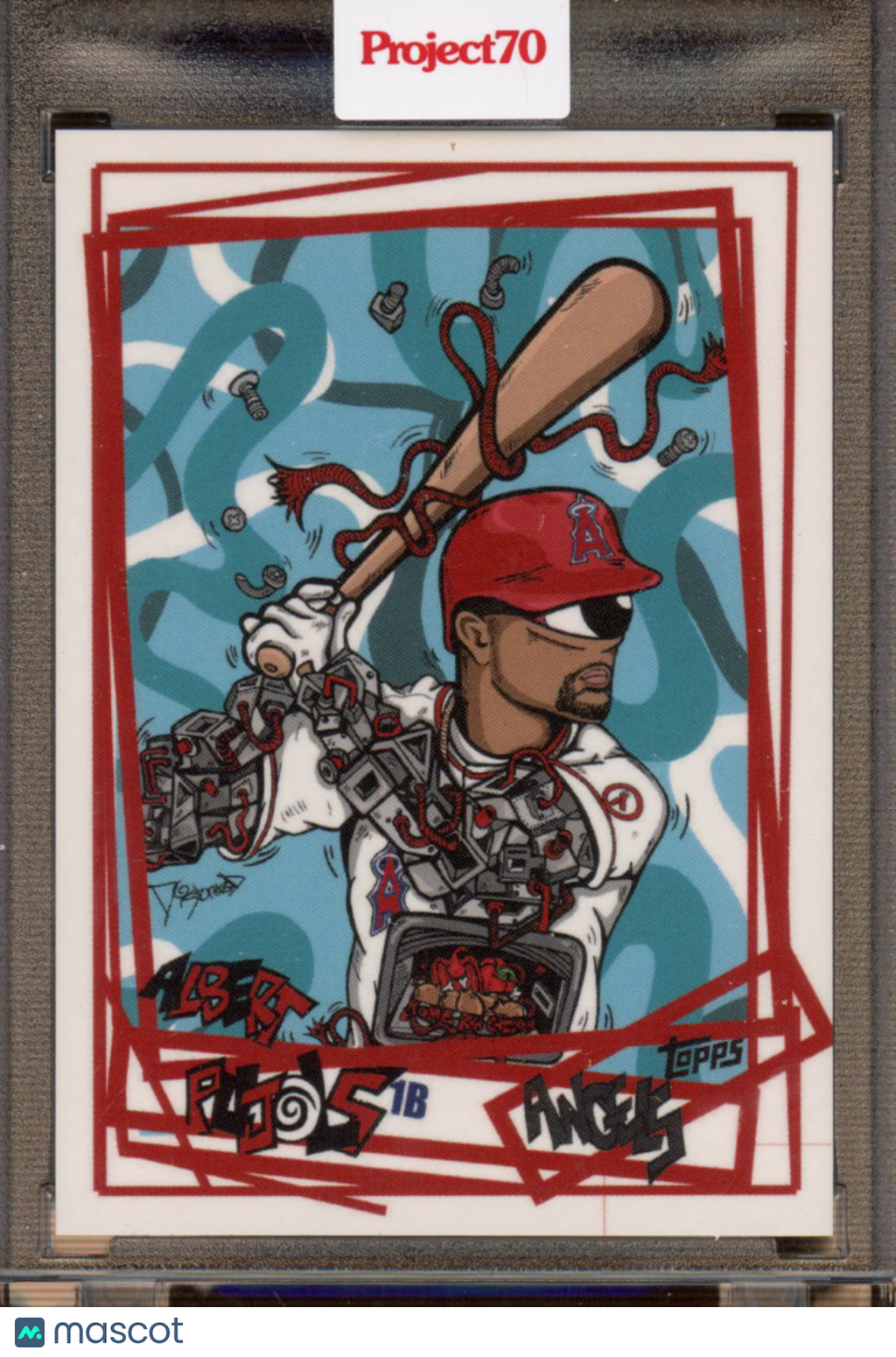2021 Topps Project 70 Albert Pujols Distortedd 55