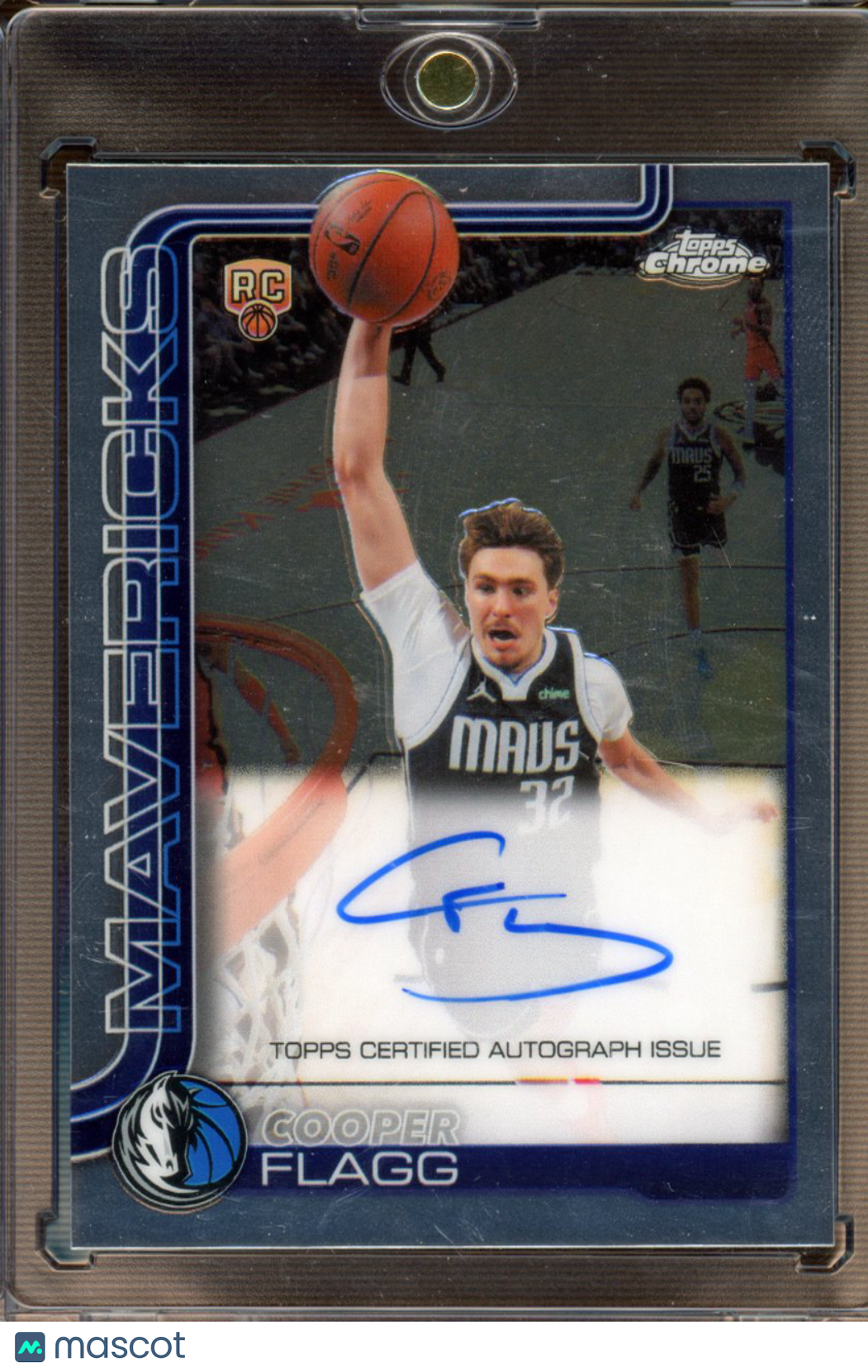 2025-26 Topps Chrome Update Cooper Flagg Rookie Auto RC