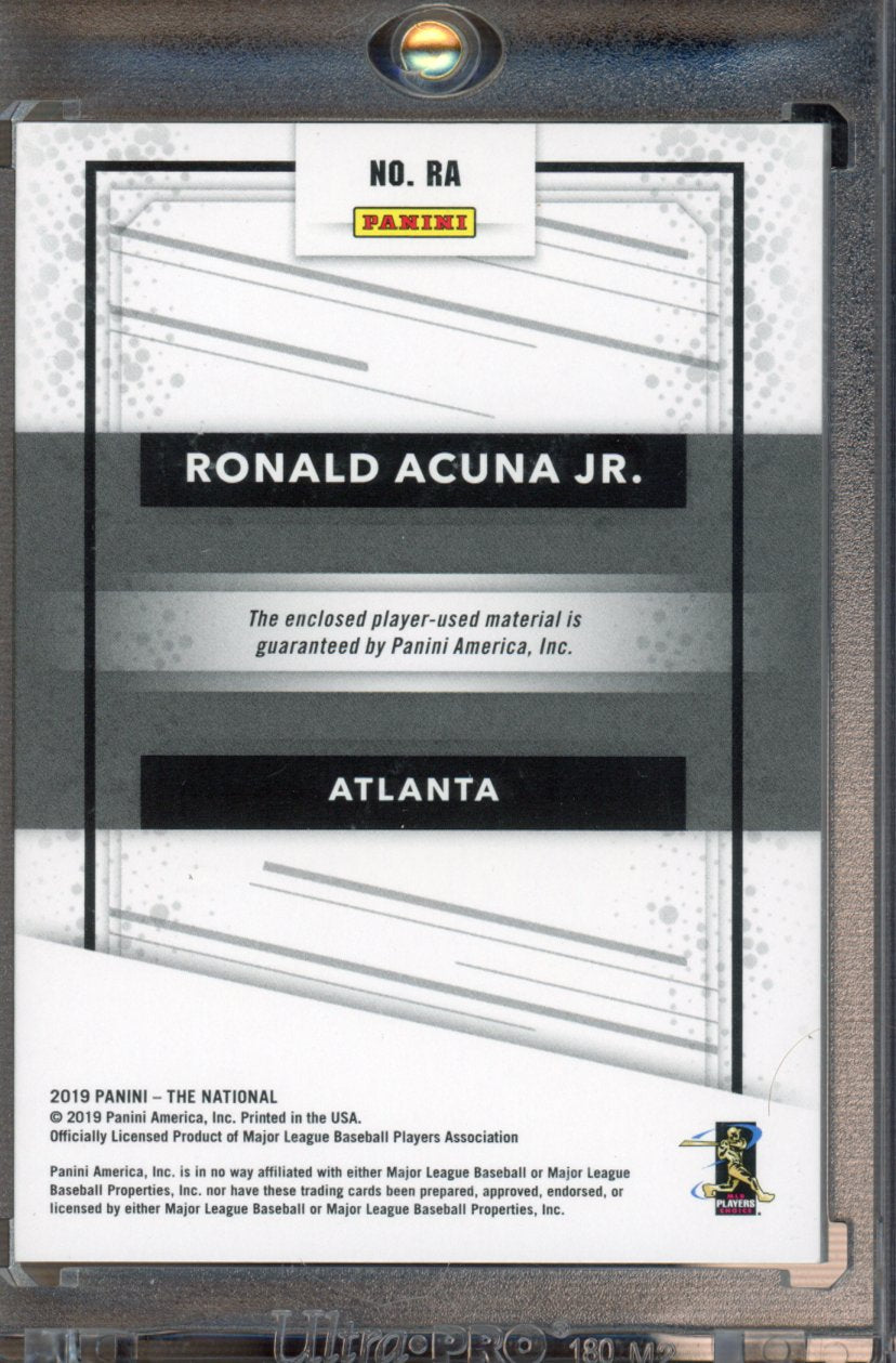 2019 The National Ronald Acuna Jr Patch 1/5