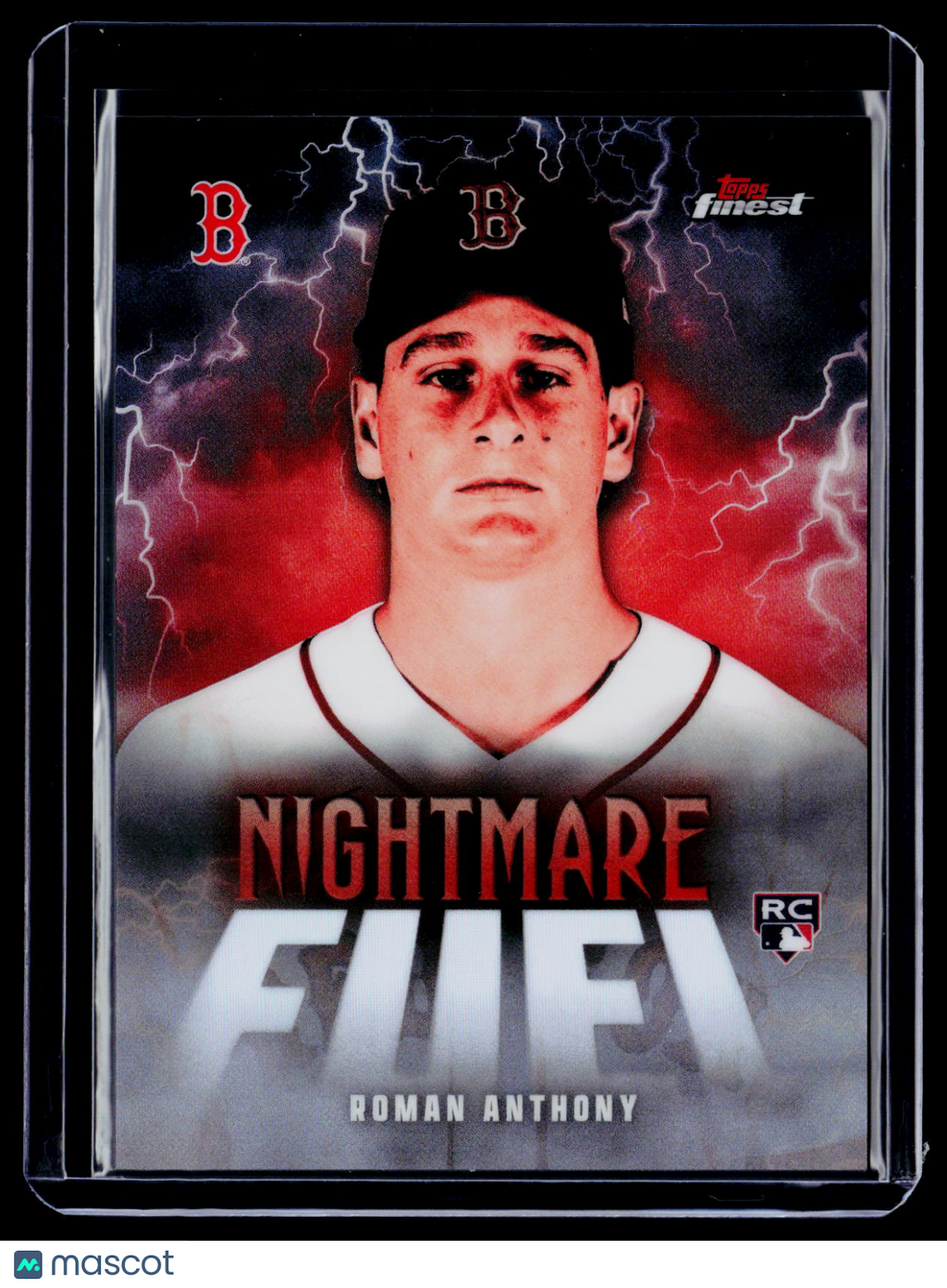 2025 Topps Finest Roman Anthony Rookie Nightmare Fuel RC