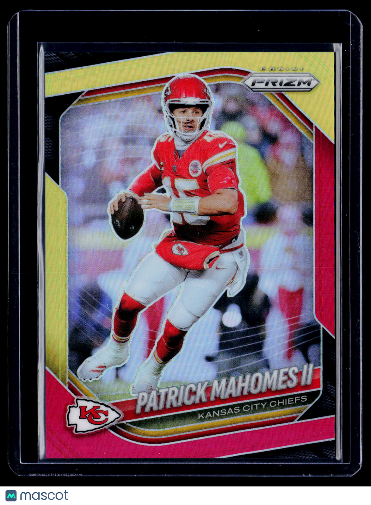 2025 Prizm Patrick Mahomes Red & Yellow 44/44