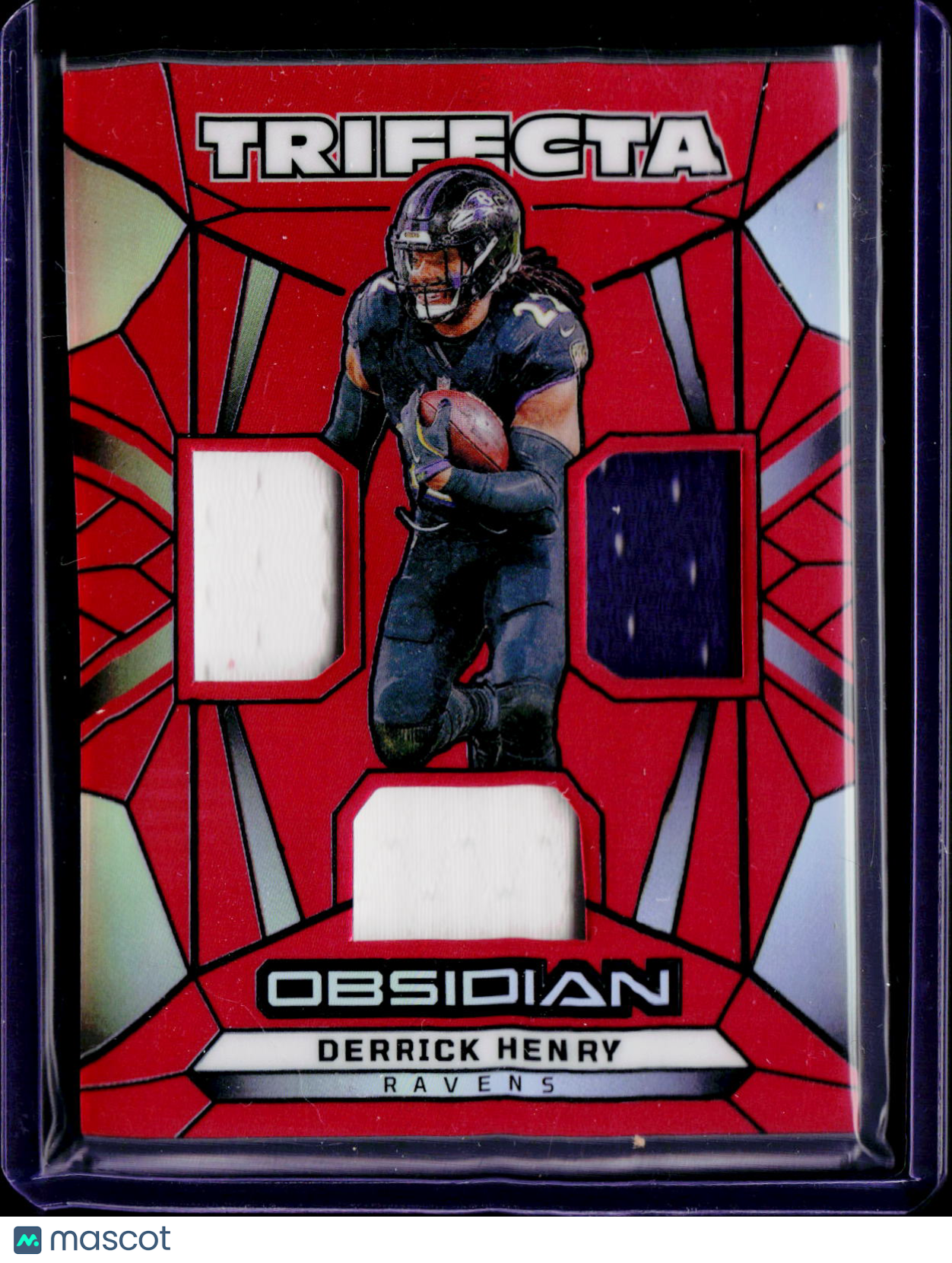 2024 Obsidian Derrick Henry Trifecta Patch Red Flood 65/75